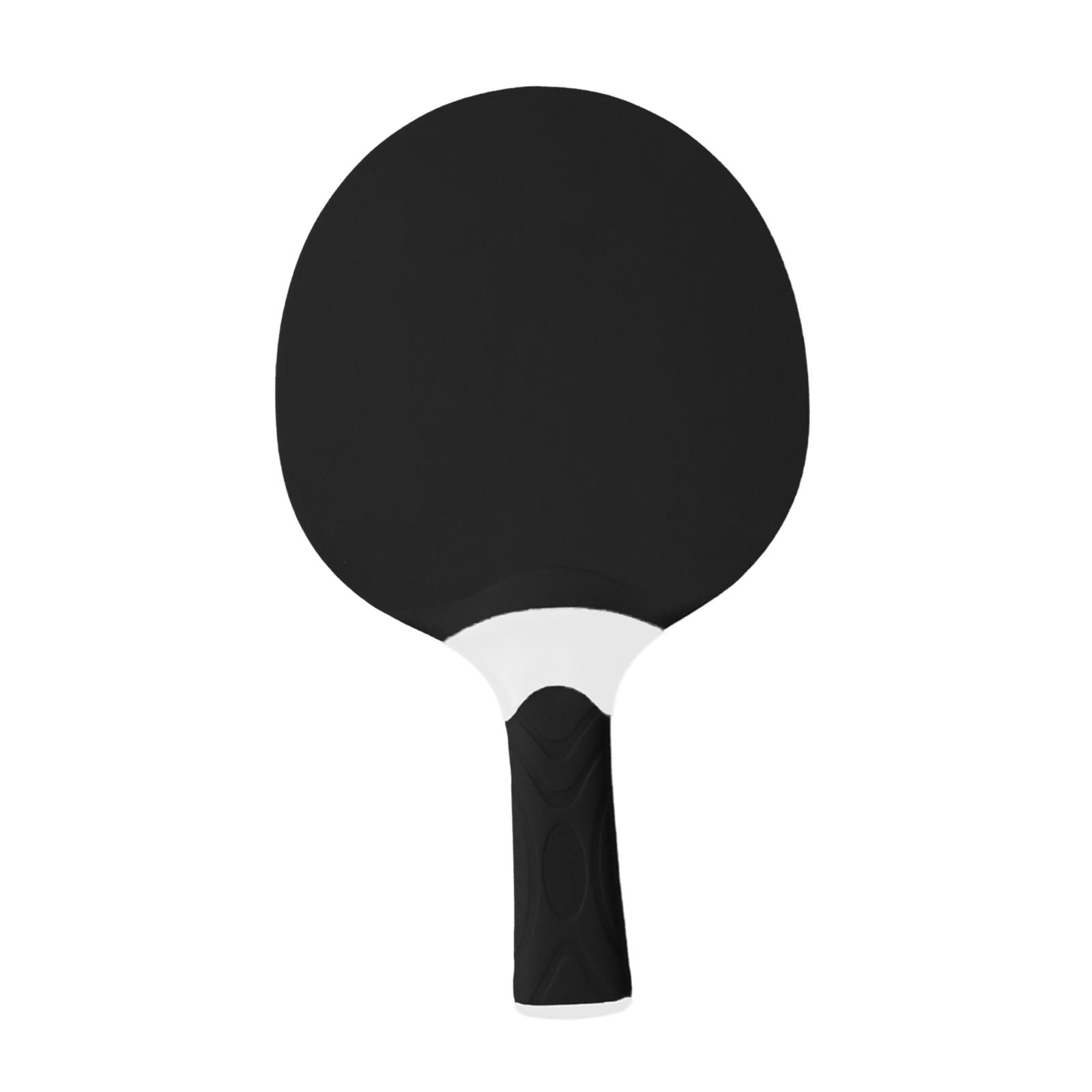 Magideal - -ponta De Paleta, Paleta De Tenis De Mesa, Portátil, Resistente A La Intemperie, Una Raqueta De Tenis De Mesa Profesional Para La Práctica De Principi Negro