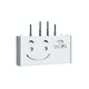 thumbnail image 1 of Repisa Flotante Router WiFi Organizador Consolas Blanco, 1 of 10