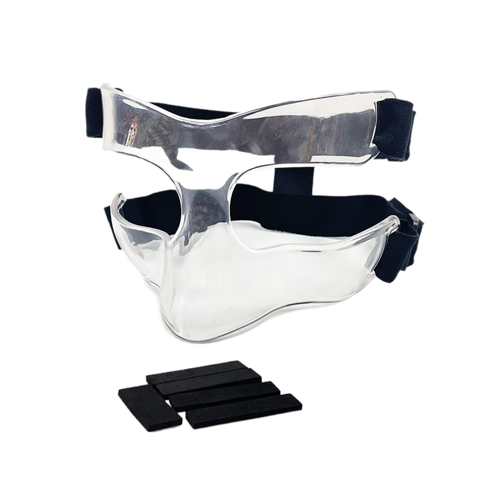 Magideal - Mascarilla Protectora Para Nariz Rota, Con Almohadilla De Esponja, Irrompible, Para Fútbol, Ejercicio, Atletismo Y Fitness. Estilo C