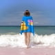 thumbnail image 2 of Maddie + Triggs Toalla de playa de secado rápido con diseño temático, regalo para mujeres y niñas, ideal para cumpleaños, fans, amantes de la música, uso en la playa o al aire libre, 78 × 150 cm, 2 of 6