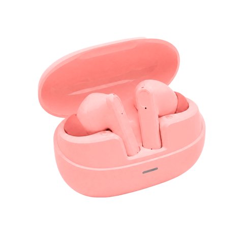 Motomo - Audifonos Bluetooth Earpods Tws 5H/60H Usb-C Rosado