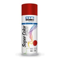 Tekbond - Pintura Acrilica Aerosol 350Ml Metálico Rojo