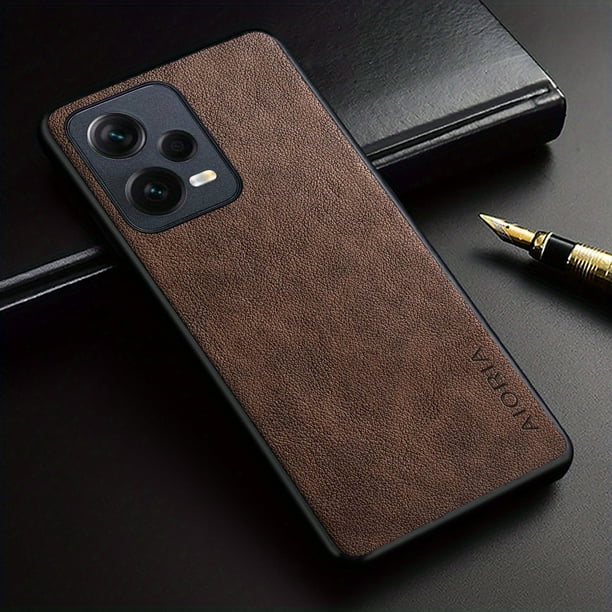 Retro Design PU Leather Phone Cover - Full Protection for Redmi Note 12 11 10 9 8 Pro 5G