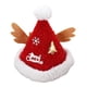 thumbnail image 1 of Gorro De Navidad Con Horquilla, Tocado Suave Para Regalo, Fiesta Temática De Puesta En Escena Con Decoración Marrón, 1 of 3