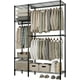 thumbnail image 4 of Organizador Negro Ajustable de 4 Niveles + 3 Barras para Colgar, 4 of 4