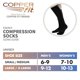 thumbnail image 3 of Calcetines de compresión Copper Fit S/M (pack de 3), 3 of 5