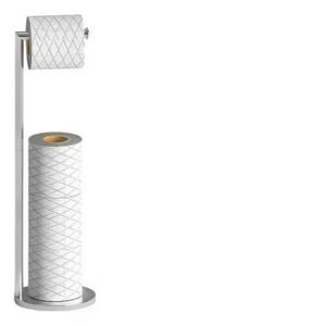Genérico - Soporte Papel Higiénico Confort Pedestal Organizador Premiun Plateado