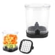 thumbnail image 1 of Accesorio M Buder Taza Cortadora de Frutas y Verduras Acero Inoxidable ABS Compacto, 1 of 7