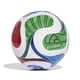 thumbnail image 2 of Balón de fútbol Adidas unisex para adultos de la Liga de la Copa Mundial, blanco/azul real del equipo, azul solar/rojo intenso, 5, 2 of 4
