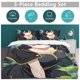 thumbnail image 5 of Black Clover Anime Home Bed 3-piece Set Classic Japanese Anime Polyester Wash Student Dormitory Set, 5 of 5