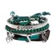 thumbnail image 4 of Set de regalo de pulsera Bioworld Harry Potter Slytherin, paquete de 4, 4 of 4