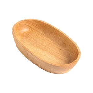 Magideal - Tazón De Aperitivos Para Sushi, Bandeja De Captura De Madera, Bandeja Multiusos Para Joyería, Bandeja Japonesa Para Servir, Bandeja Ovalada Para Reuni 24Cm X 145Cm