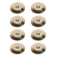 Magideal - De 8 Almohadillas Para Altavoces, Base Cónica Para Soporte De Aislamiento Para Amplificador Dvd , Oro