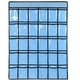 thumbnail image 1 of Organizador de bolsillo para el aula, soporte para calculadoras y teléfonos celulares, 9/20/30/36 bolsillos transparentes, soporte para calculadoras y teléfonos celulares, para colgar en la pared o en, 1 of 6