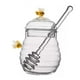 thumbnail image 2 of Contenedor De Almacenamiento De Miel Con Cucharón Y Tapa Honey Pot Para Jarabe De Oficina En Casa, 2 of 5