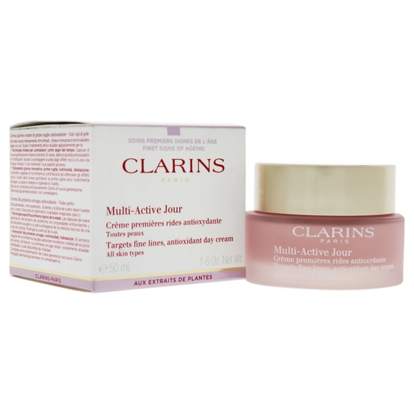 Multi-Active Day Cream - All Skin Types by Clarins for Women - 1.6 oz Cream