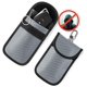 thumbnail image 1 of Bolsa Faraday Vammcht 2 unidades gris bloqueador RFID, 1 of 9