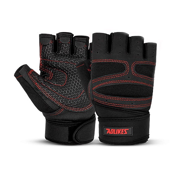 Genérico - Guantes De Pesas Aolikes Dedos Abiertos Antideslizantes A-109