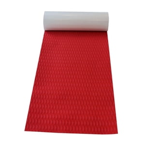 Ioensy - Almohadilla De Tracción Hoja De Eva Universal Antideslizante Para Monopatín Skimboard Longboard Rojo