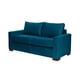 thumbnail image 2 of Sofa Livorno 2 C Tela Velvet Azul Petroleo, 2 of 8