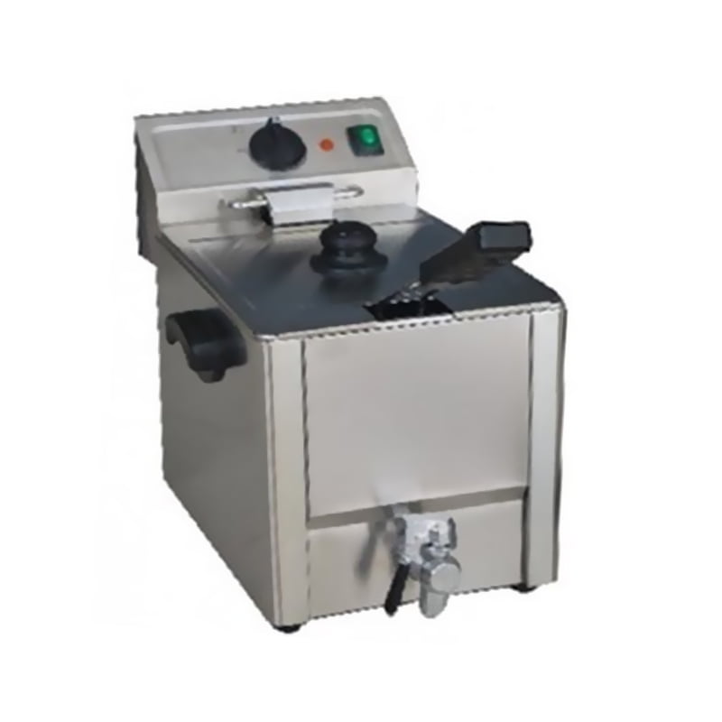 Ecobeck - Freidora Electrica Kfe-8 Hq Linea Top, Con Despiche