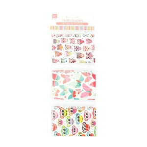 Homewell - Set Libreta 60 Hojas Diseño (3U)