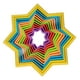 thumbnail image 5 of Novedad Estrella Juguetes Sensoriales Recuerdo De Fiesta Juguete De Aprendizaje Para Amigos Adultos Arco Iris Amarillo, 5 of 5