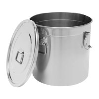 Bothyi - Recipiente Hermético De Acero Inoxidable Para Cocina, Cubo De Cocina Para Almacenar Aceite, 6 L