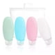 thumbnail image 1 of Pack 4 Botellas De Viaje De Silicona Frasco Dispensador, 1 of 3