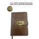 thumbnail image 4 of Cuaderno WEMATE Journal A6 con Candado Azul Oscuro, 4 of 8