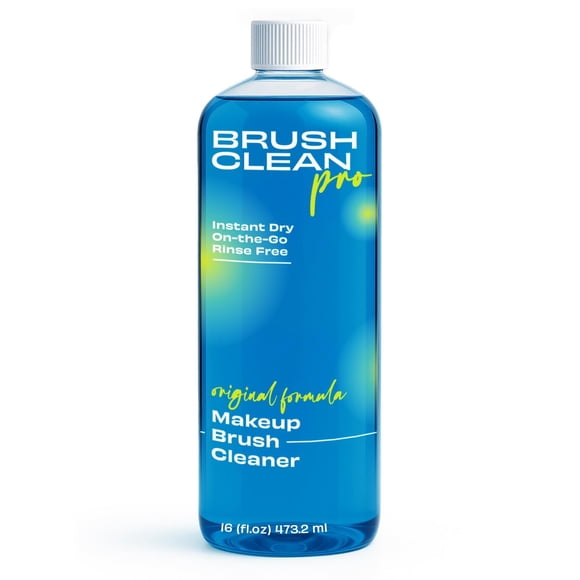 Limpiador Original para Brochas de Maquillaje - Limpiador Profesional para Brochas - Fórmula de Secado Rápido sin Enjuague - Elimina Maquillaje Resistente al Agua, 473 ml