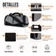 thumbnail image 2 of Bolso De Viaje 65l Impermeable 4 Bolsillos, 2 of 3