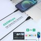 thumbnail image 4 of Cable de carga Bawanfa de nailon trenzado de 26 pies/8 m para iPhone, 4 of 8