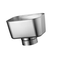 Bothyi - Adaptador De Bajante De Canalón Conector De Drenaje De Bajante Para Techos Exteriores Diámetro De Tubería De Casa 102 Mm