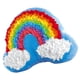 thumbnail image 1 of Dibujos animados de artesanal almohada kits de bricolaje artes y manualidades sin necesidad de coser muñeca para juguetes educativos niñas niños , nube arcoiris, 1 of 5