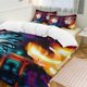 thumbnail image 2 of Jujutsu Kaisen Bedding Set Duvet Cover Comfortable and Lightweight Cartoon Bedding 3 Piece Bed Set, 2 of 5