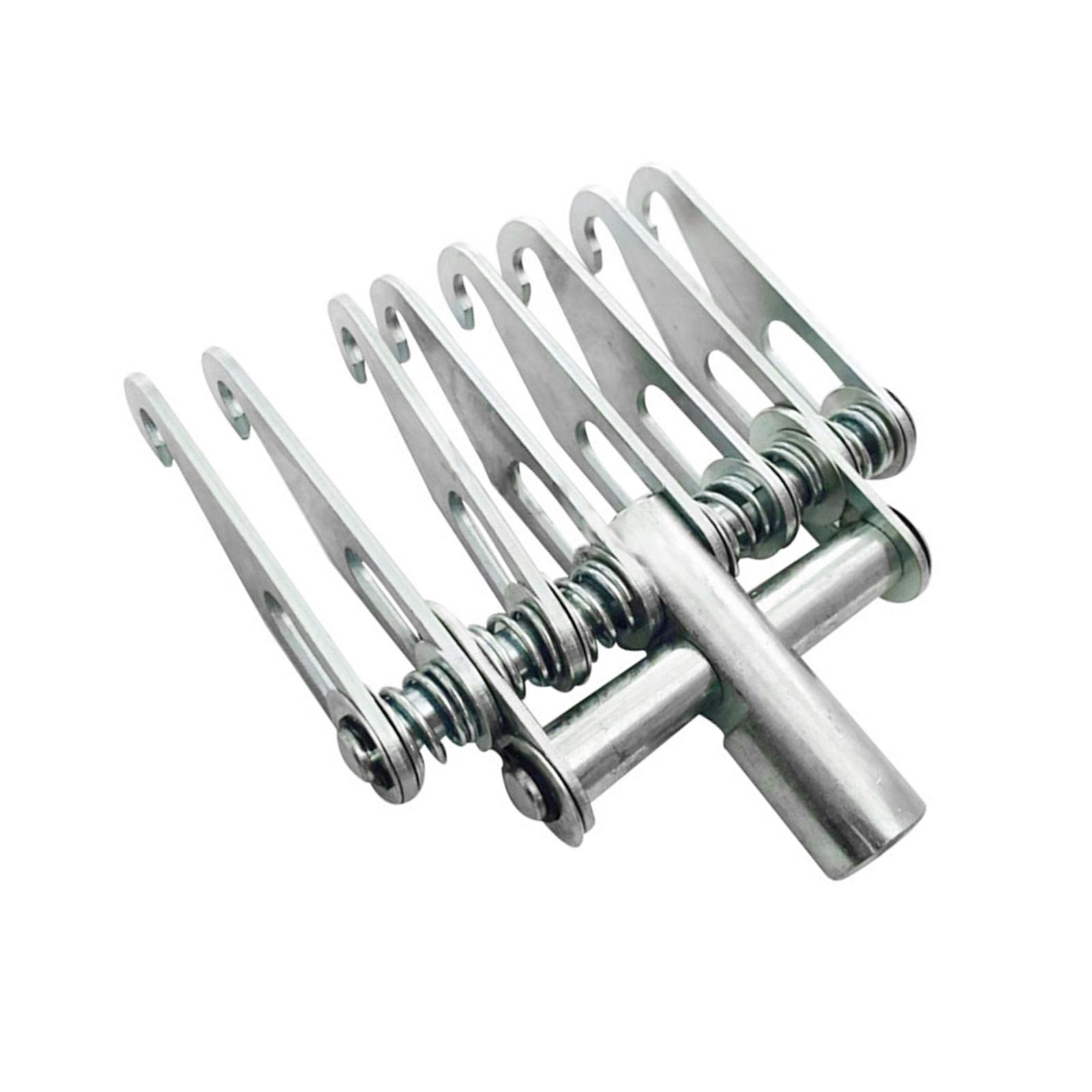 Ioensy - Garra De Tracción Resistente Para Reparación De Automóviles Con Rosca M16 Y Martillo Deslizante De 8 Dedos