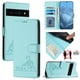 thumbnail image 5 of Funda tipo cartera FOXDOCK para Google pixel 6 Pro con soporte, ranuras, RFID, diseño de gato, 5 of 5