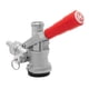 thumbnail image 1 of Acoplador de barril Kegco D System con palanca roja, 1 of 8