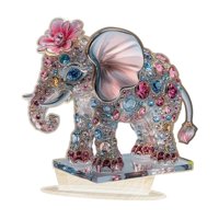 Bothyi - Adorno De Letrero Plano 2D De Acrílico Con Diseño De Animales Para Habitación De Invitados, Restaurante, Vacaciones, Elefante