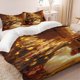 thumbnail image 1 of 3pcs Christmas White Cat Illustration Bedding Set Soft And Comfortable Suitable for All Seasons, 1 of 5