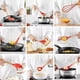 thumbnail image 2 of Utensilios de cocina de silicona, 12 piezas, sartén antiadherente, utensilios de cocina, espátula con mango de madera, cuchara sopera, raspador, traje, 2 of 5