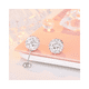 thumbnail image 5 of Aros De Plata Micro Circones Incrustados 10 mm, 5 of 7