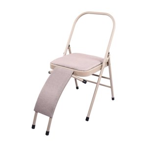 Ioensy - Silla Auxiliar De Yoga Flexibilidad Entrenamiento De Fuerza Para Principiantes Accesorios Soporte De Espalda De Lino