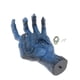 thumbnail image 4 of Escultura De Estatua Colgante De Pared De Mano De Demonio De Bruja Para Sala De Estar Azul, 4 of 5
