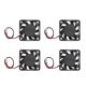 thumbnail image 4 of 4pieces 12v 2pin 40mm mini 4cm ventilador silencioso ventilador de la computadora ventilador de refrigeración pc, 4 of 5