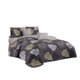 thumbnail image 1 of Cubrecama Quilt Verano King - Gris Hojas Otoñales KFL583, 1 of 3