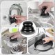 thumbnail image 5 of Depurador de correo Onewly Chain Scrubber de hierro fundido con raspador, 5 of 7