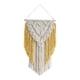 thumbnail image 1 of Tapiz Macramé Decoración Pared Algodón Blanco, 1 of 3