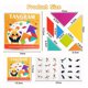 thumbnail image 5 of Puzzle Tangram Portátil De Madera, 5 of 5